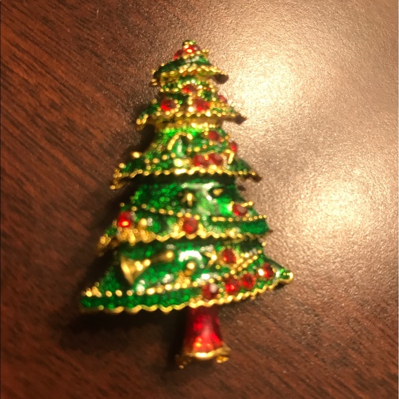 Jewelry - Christmas Tree holiday Brooch Pin NEW 🌷